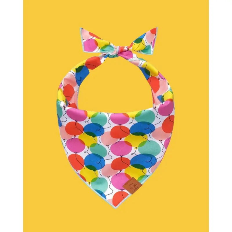 Pup, Pup, and Away Birthday Dog Bandana (Made in the USA)
