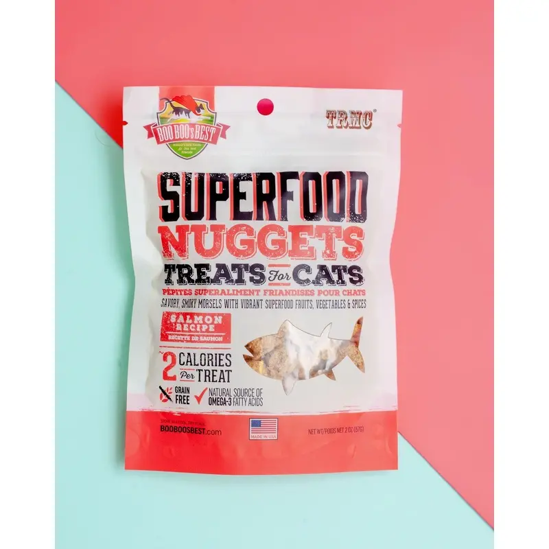 Salmon Superfood Nuggets Cat Treats (Made in the USA)