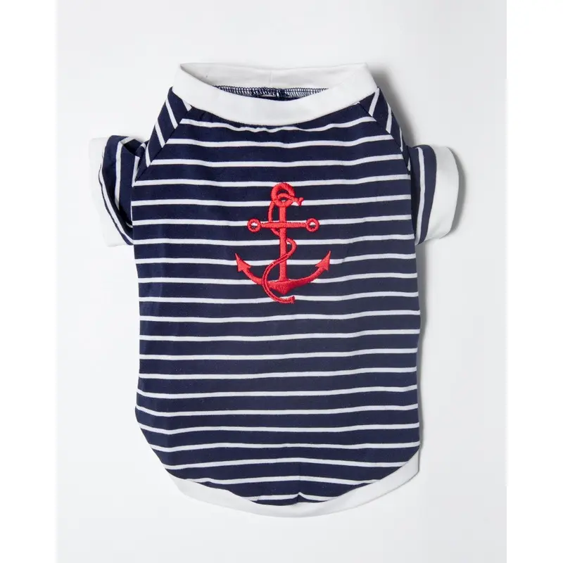 Anchor Dog T-Shirt in Navy