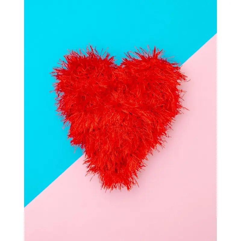 Heart Handmade Squeaky Dog Toy
