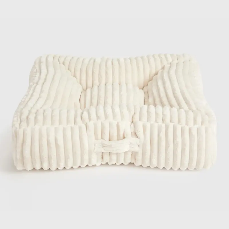 Pillow Top Dog Bed in Luna Ivory (Direct Ship)(Made in the USA)