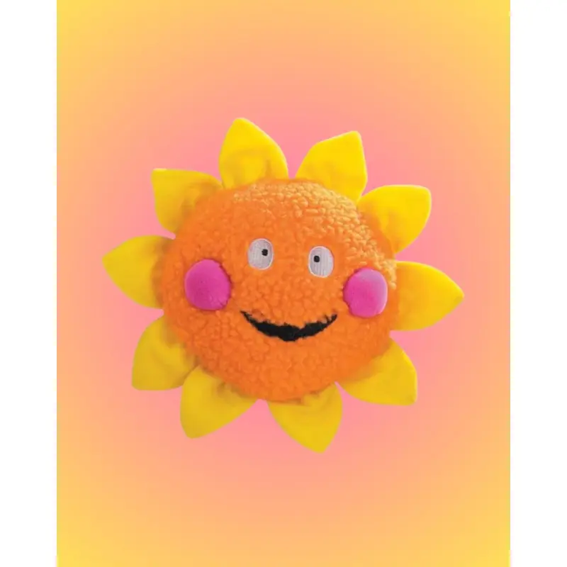 Sun Dog Squeaky Plush Toy (FINAL SALE)