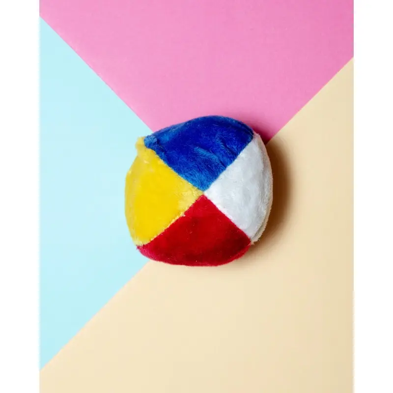 Beach Ball Plush Dog Toy (Made in the USA) (FINAL SALE)