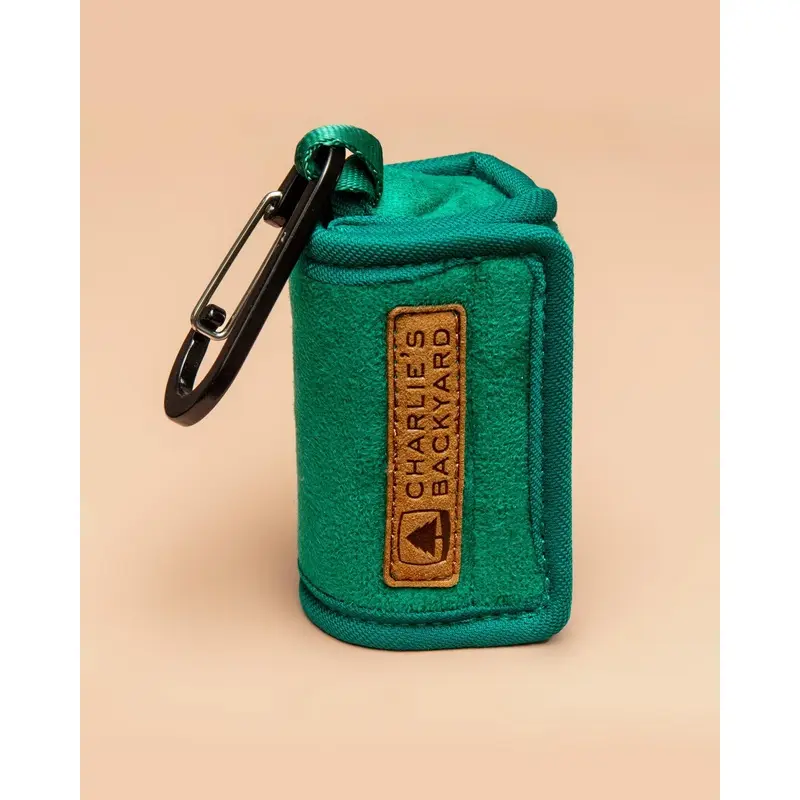 Easy Poo Bag Pouch in Green