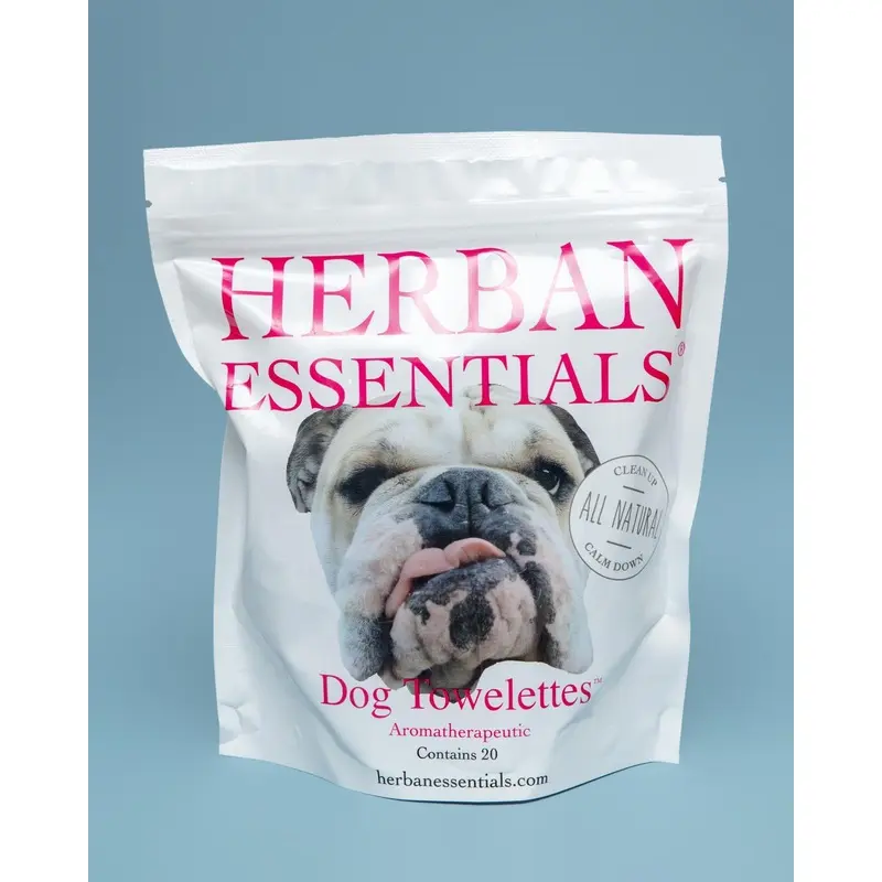 Lavender Dog Towelette Wipes