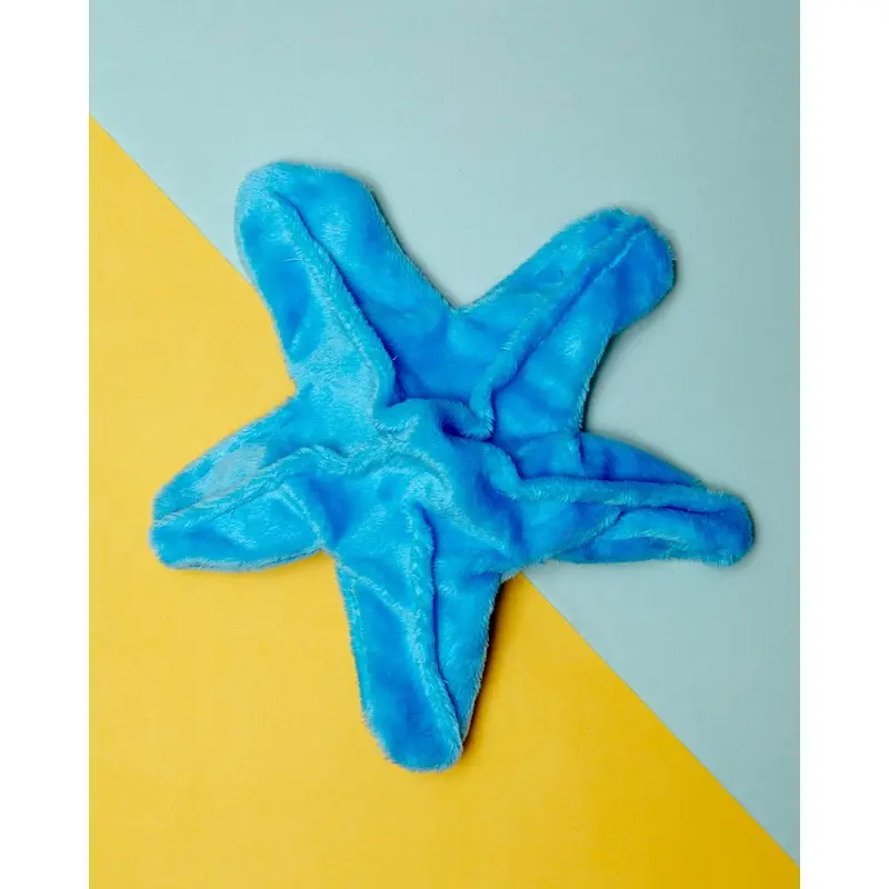 Starfish Crinkle Dog Toy (Made in the USA) (FINAL SALE)