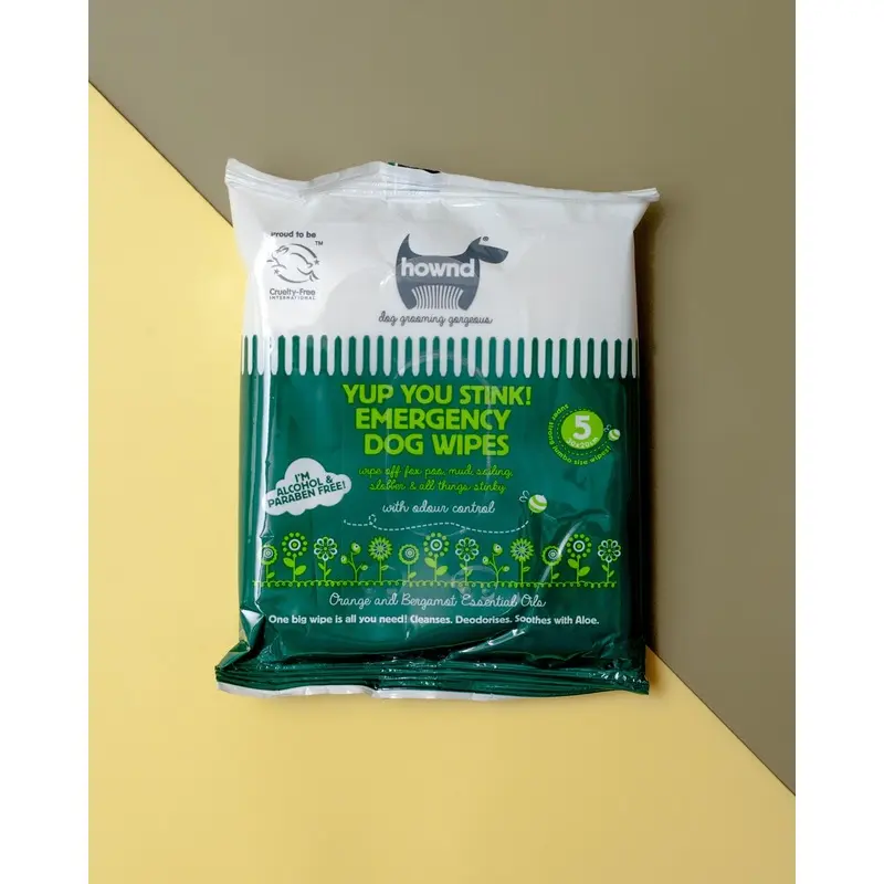 YUP, YOU STINK! Antibacterial Travel Dog Wipes