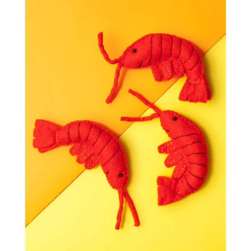 Wool Shrimp Cat Toy