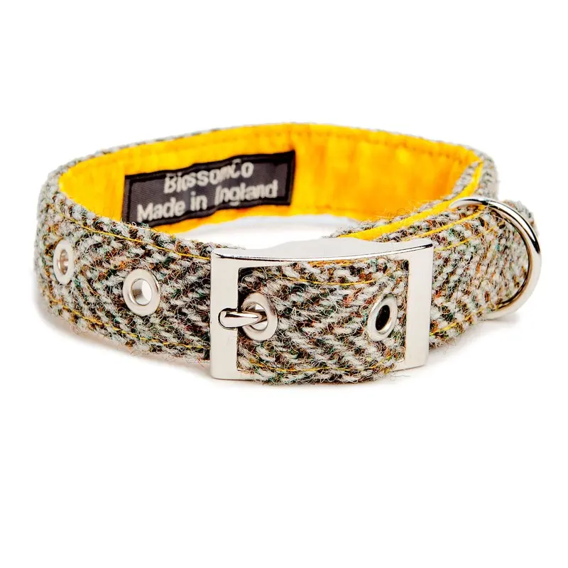 Eriskay Harris Tweed Dog Collar