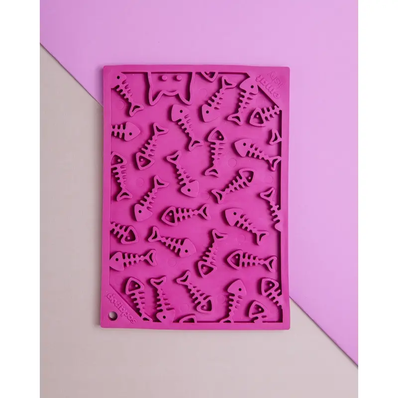 Fishy Pet Lick Mat (Made in the USA)