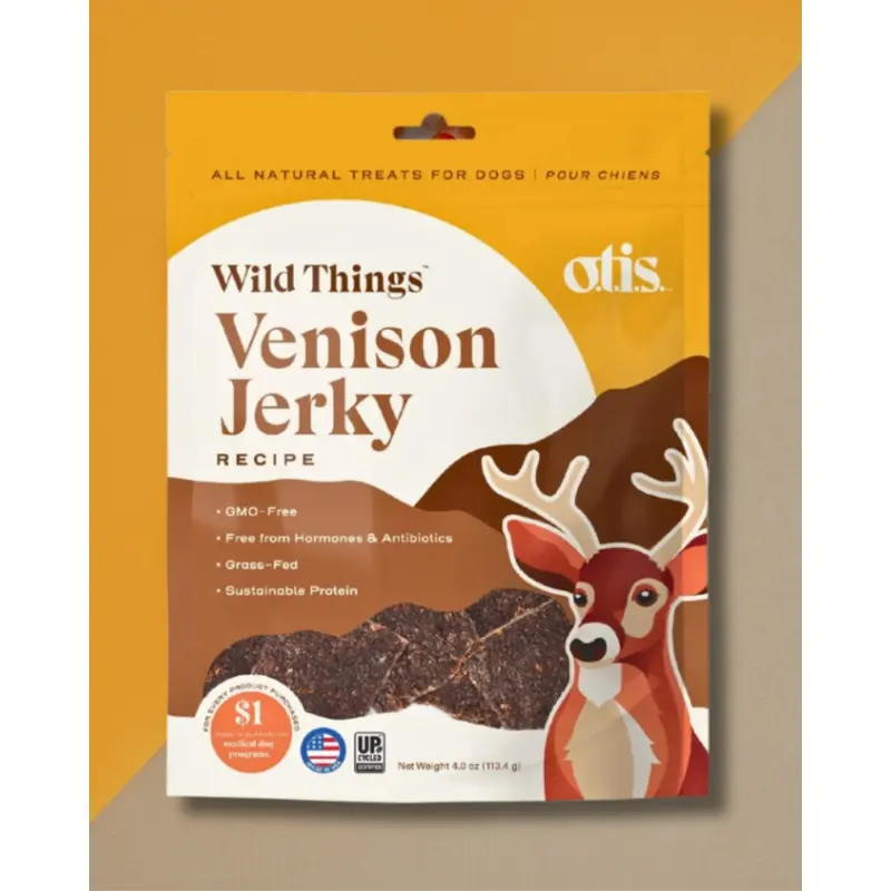 Wild Things Venison Jerky Dog Treat
