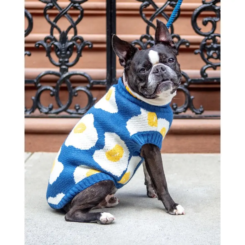 Fried Eggs Dog Sweater