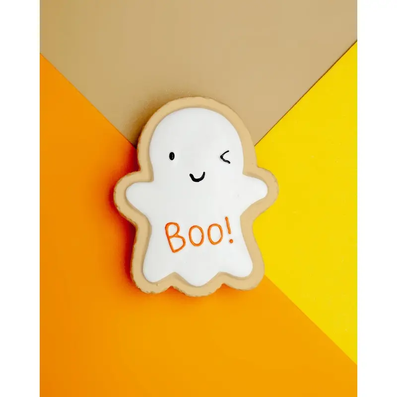 Ghost Cookie Latex Squeaky Dog Toy