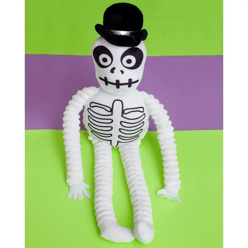 Spooky Skeleton Squeaky Dog Toy
