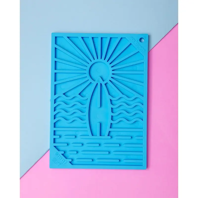 Surf's Up Pet Lick Mat (Made in the USA)