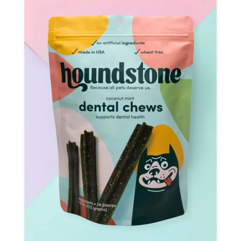 Coconut Mint Dental Dog Chews