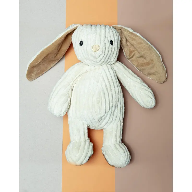 Floppy Bunny Squeaky Plush Dog Toy