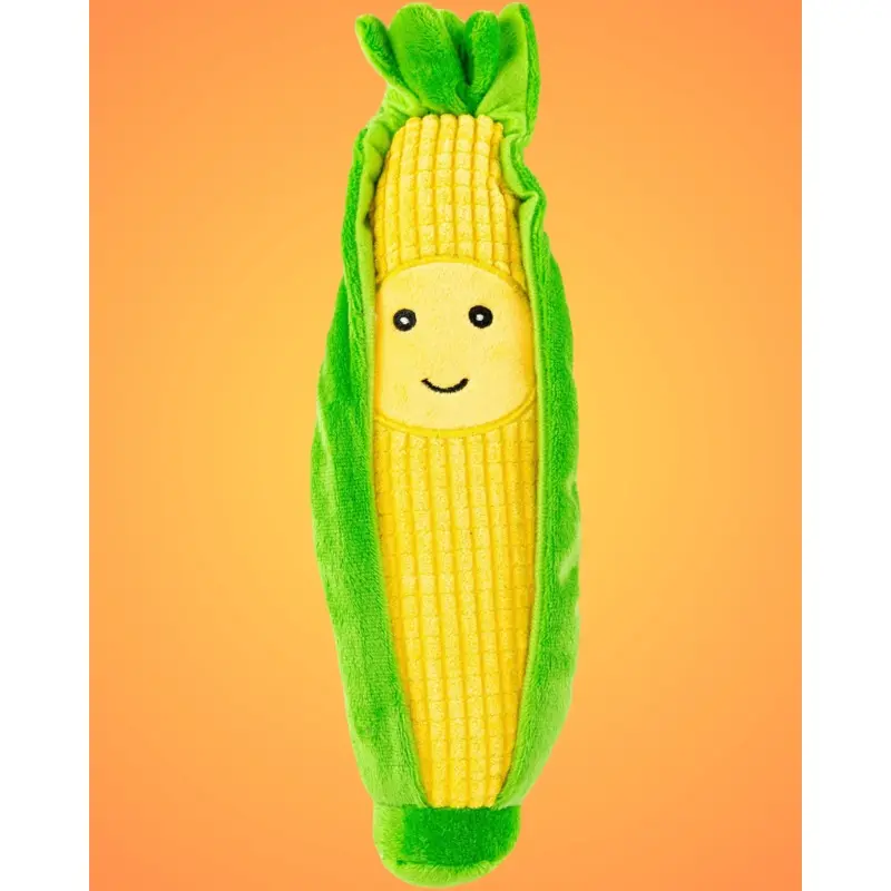 Maize Squeaky Plush Dog Toy