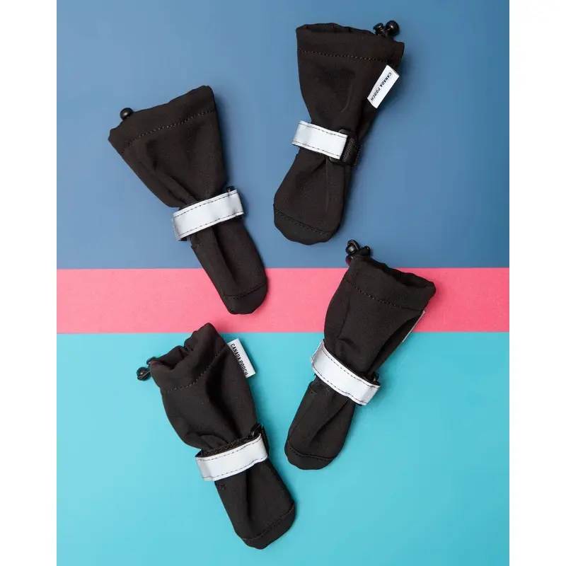 Soft Shield Dog Boots in Black