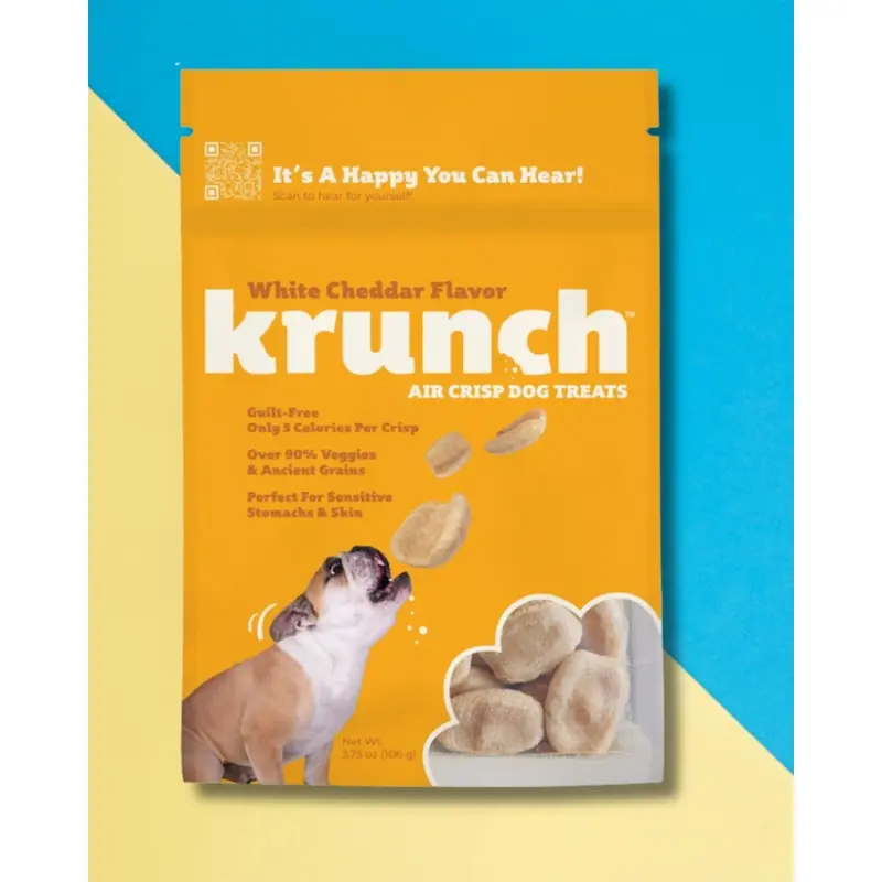 White Cheddar Air Crisp Dog Treat