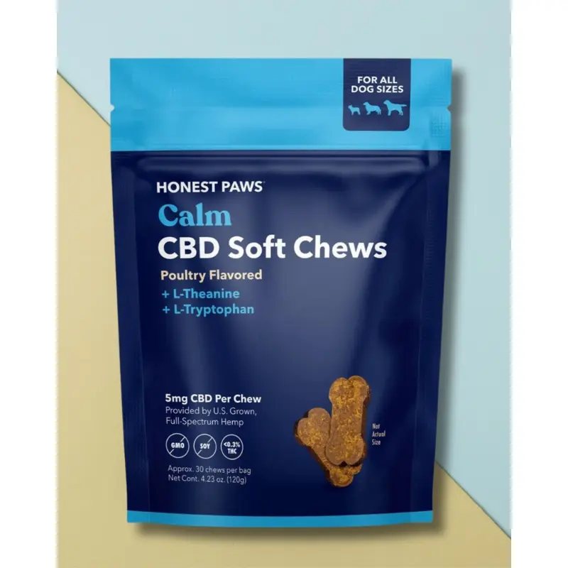 Calm CBD Dog Soft Chews in Chicken Flavor