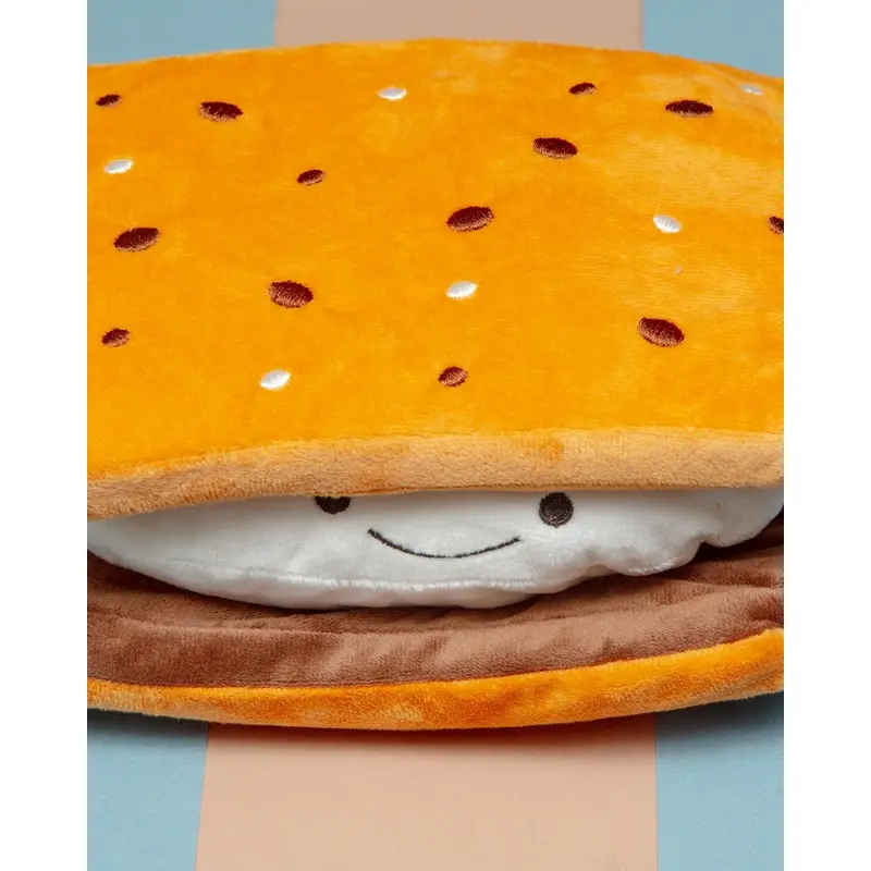 S'mores Squeaky & Crinkle Plush Dog Toy