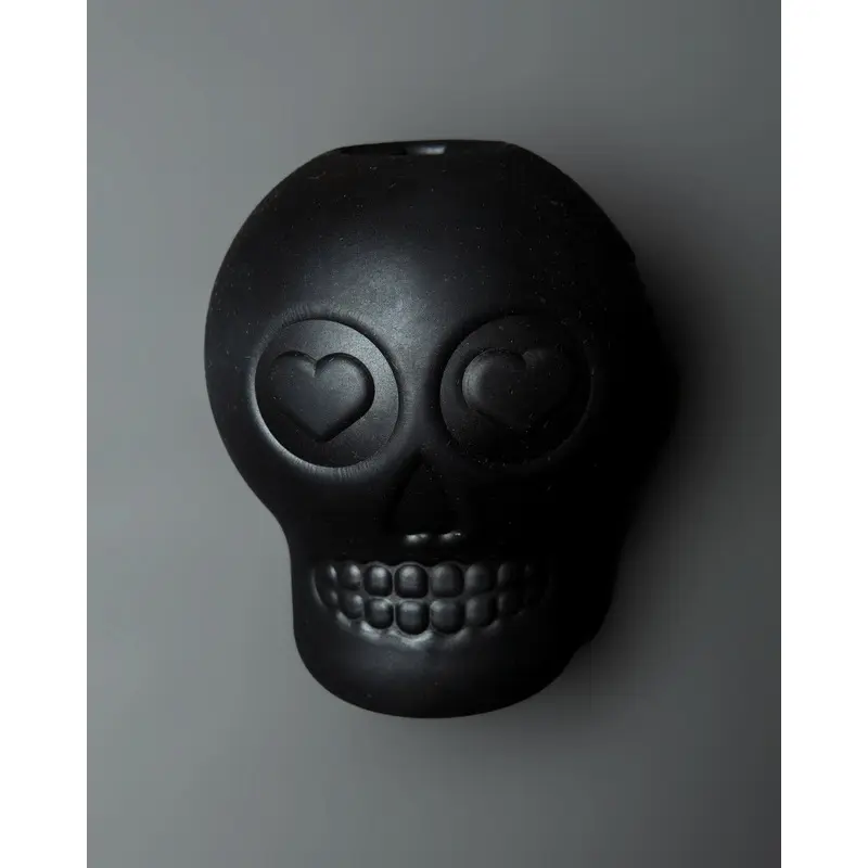 Skull Durable Treat Dispensing Dog Toy (Made in the USA)