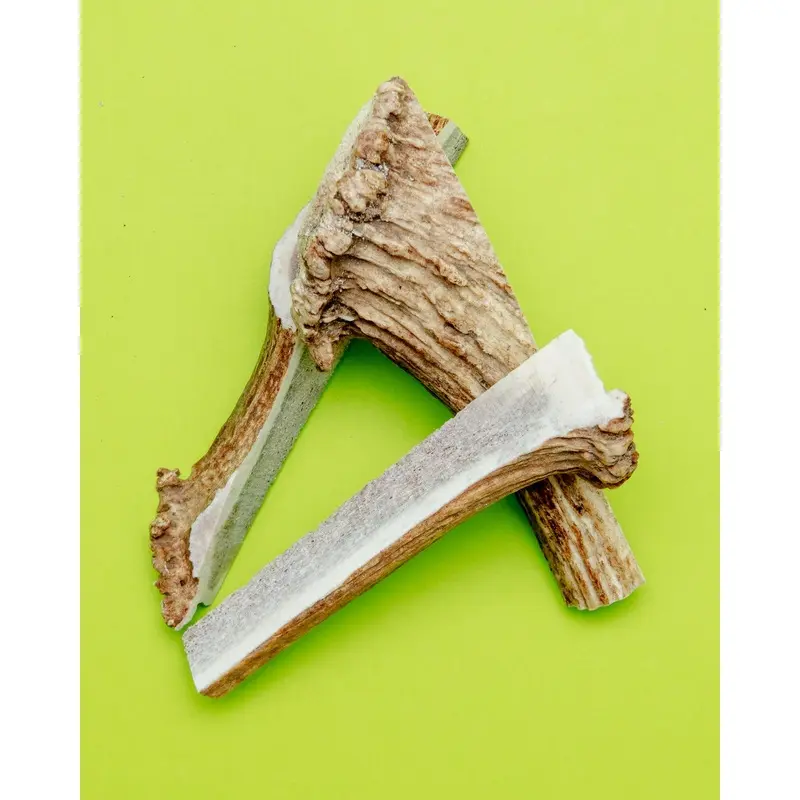 Split Elk Antler Dog Single Chew