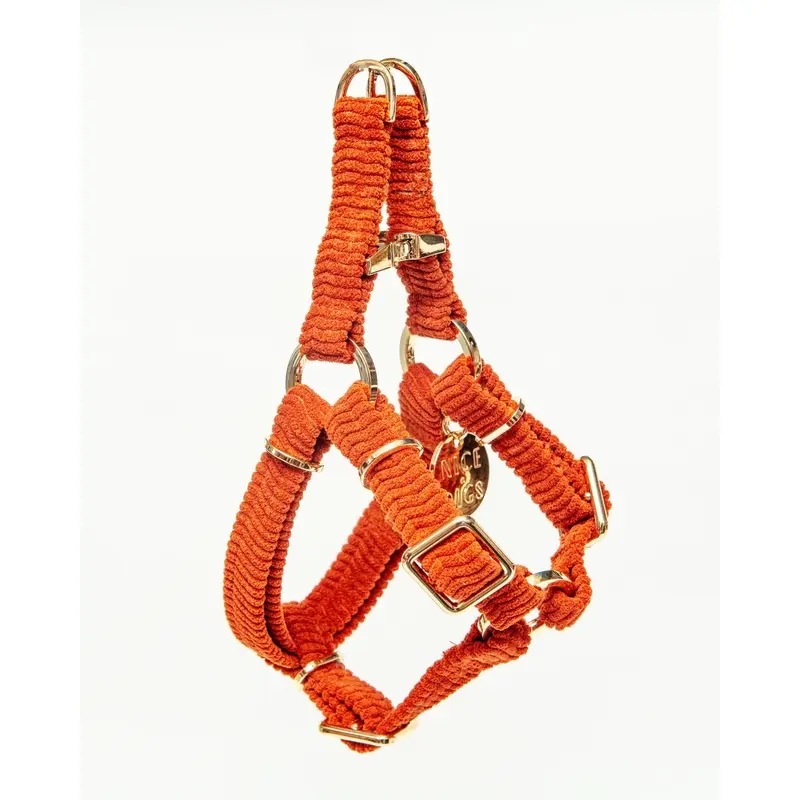 Cord Dog Harness in Rust (FINAL SALE)