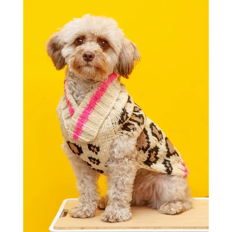 Leopard Print Dog Sweater (FINAL SALE)