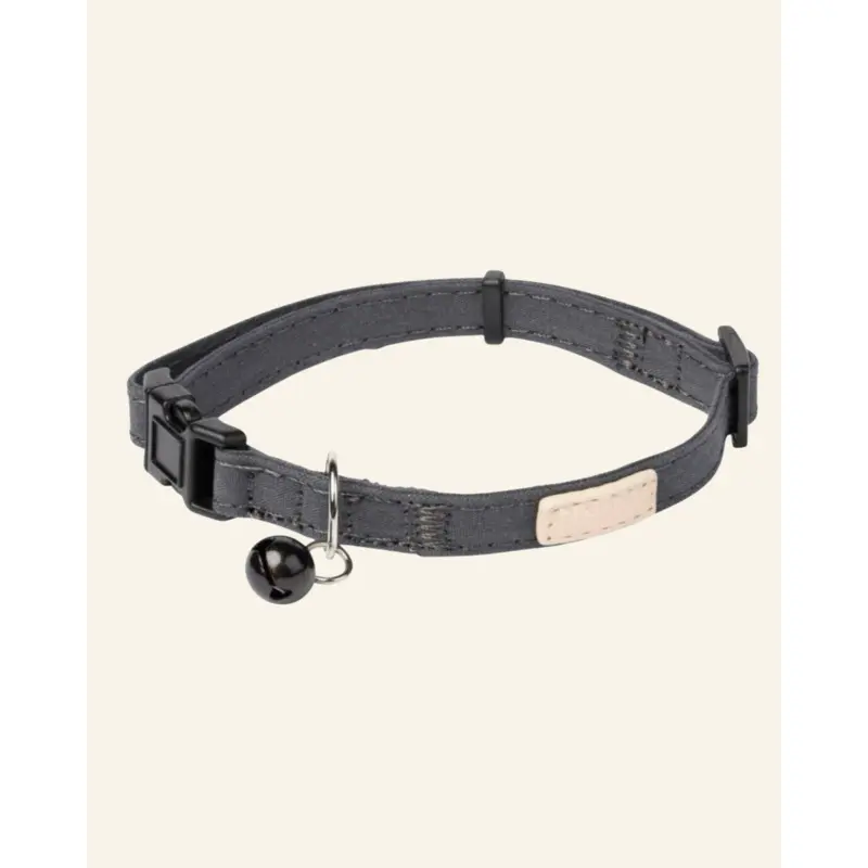 Soft Cat Collar in Slate Grey