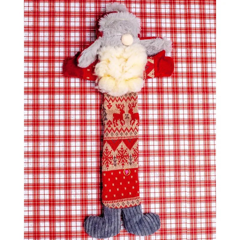 Trapper Hat Santa Gnome Plush Dog Toy (FINAL SALE)