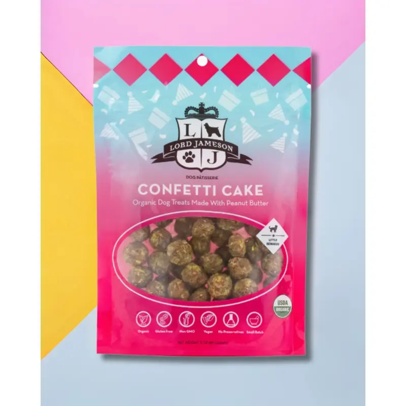 Confetti Cake Organic Dog Treats