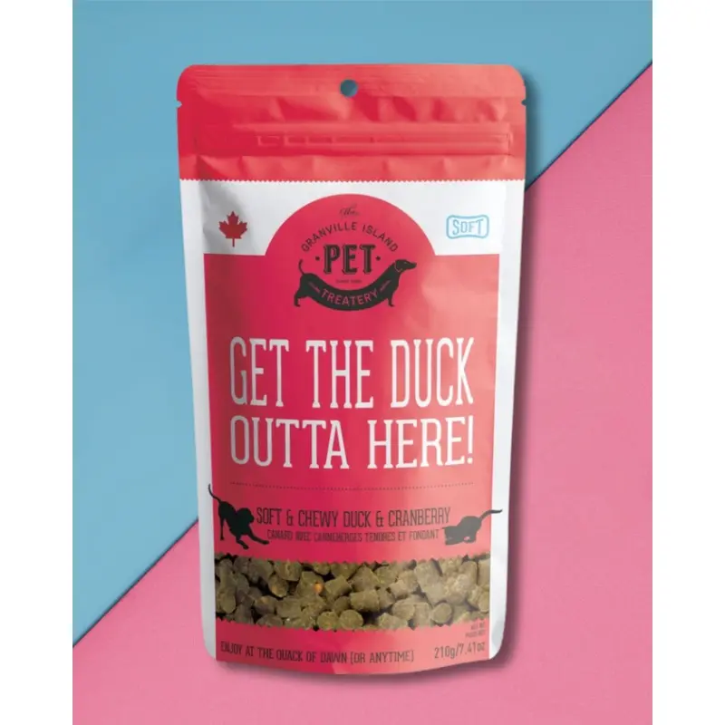 Get the Duck Outta Here Soft & Chewy Dog Treats