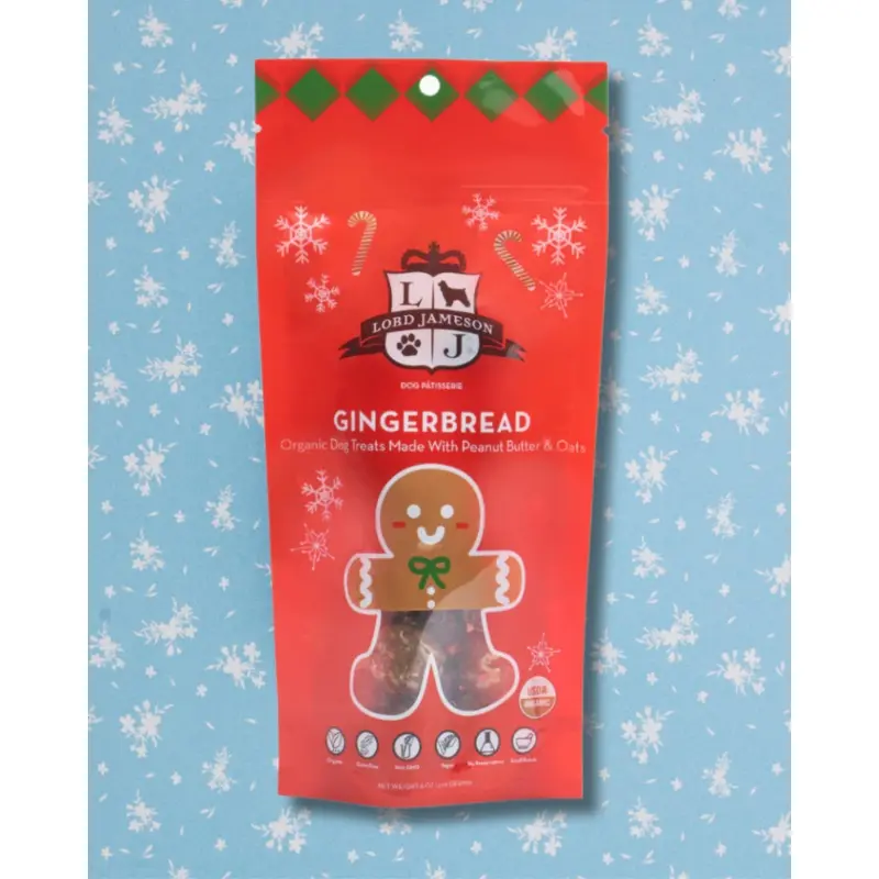 Gingerbread Organic Dog Treats