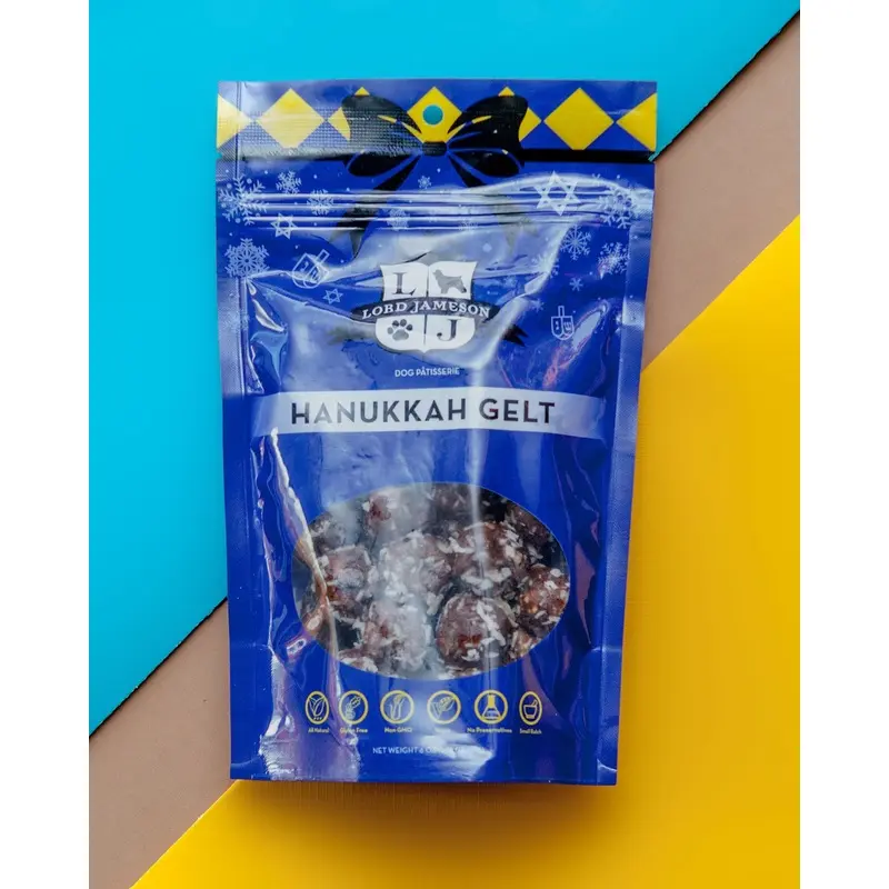 Hanukkah Gelt Dog Treats
