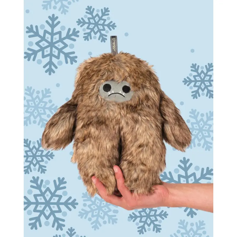 Snow Yeti Squeaky Dog Toy