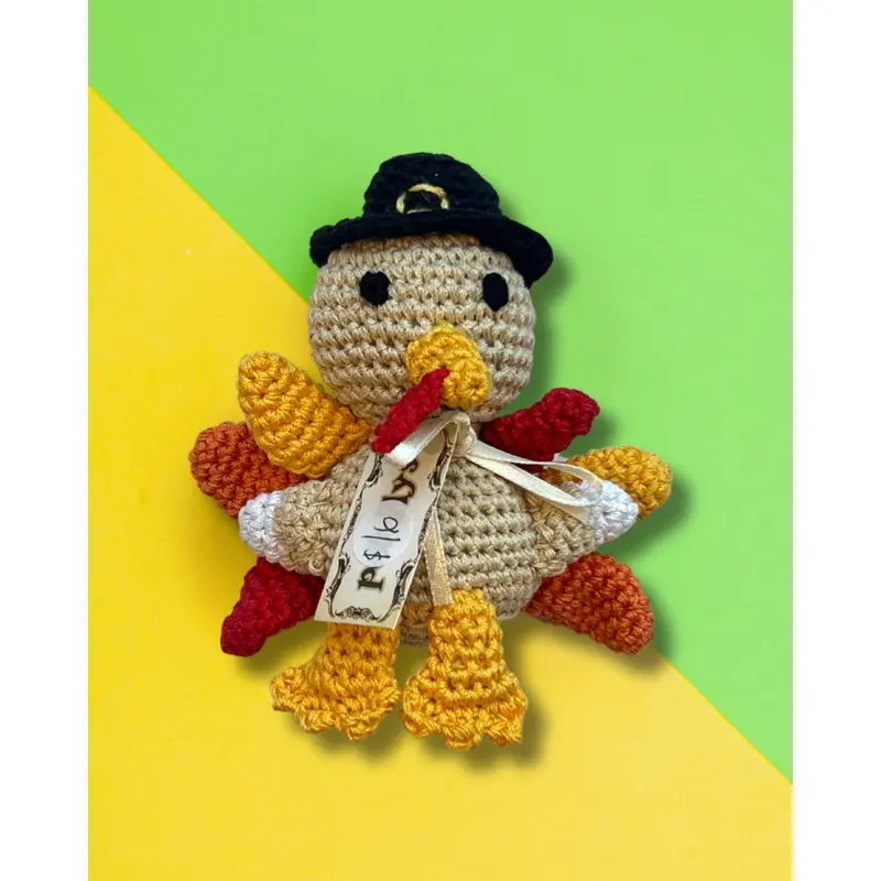Tom The Turkey Organic Knit Dog Toy (FINAL SALE)