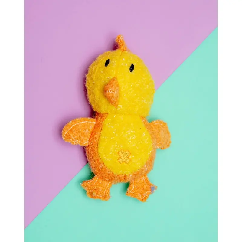 Chicken Woolie Squeaky Dog Toy