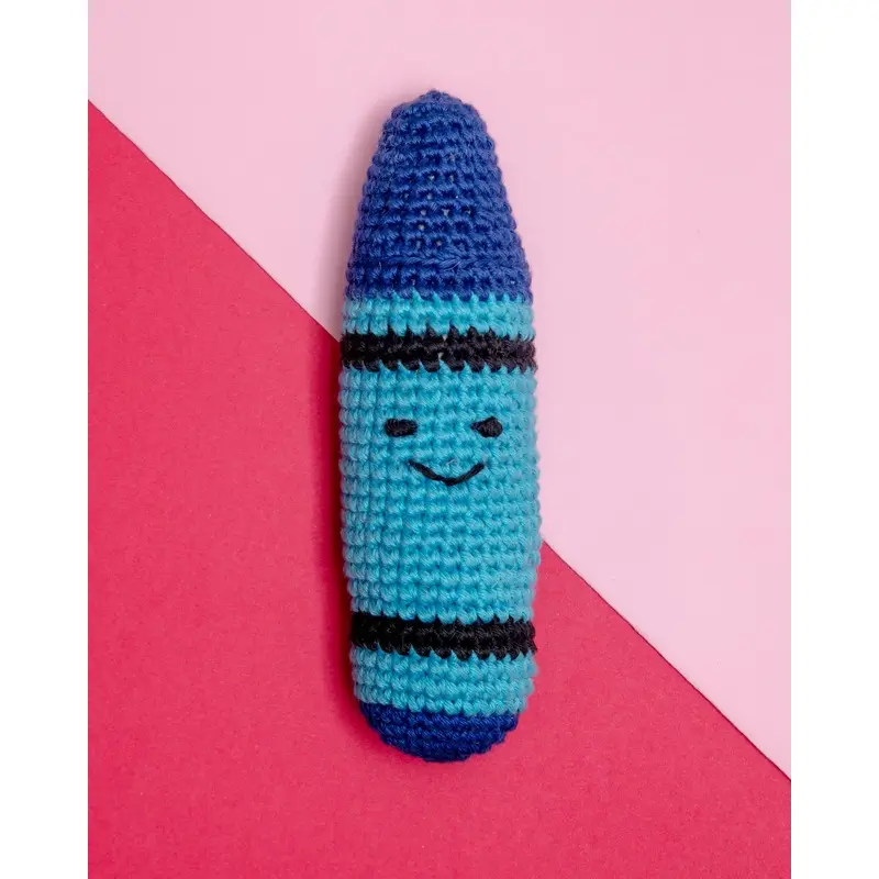 Cotton Crochet Crayon Dog Toy (FINAL SALE)