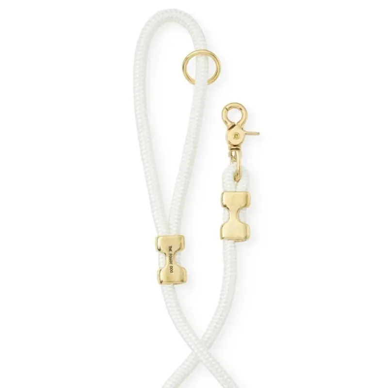 Ivory Marine Rope Dog Leash (Made in the USA) (FINAL SALE)