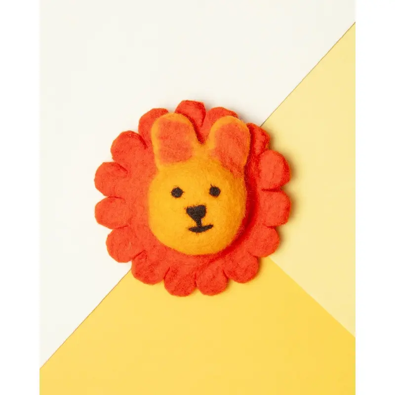 Ronnie the Lion Wool Pet Toy