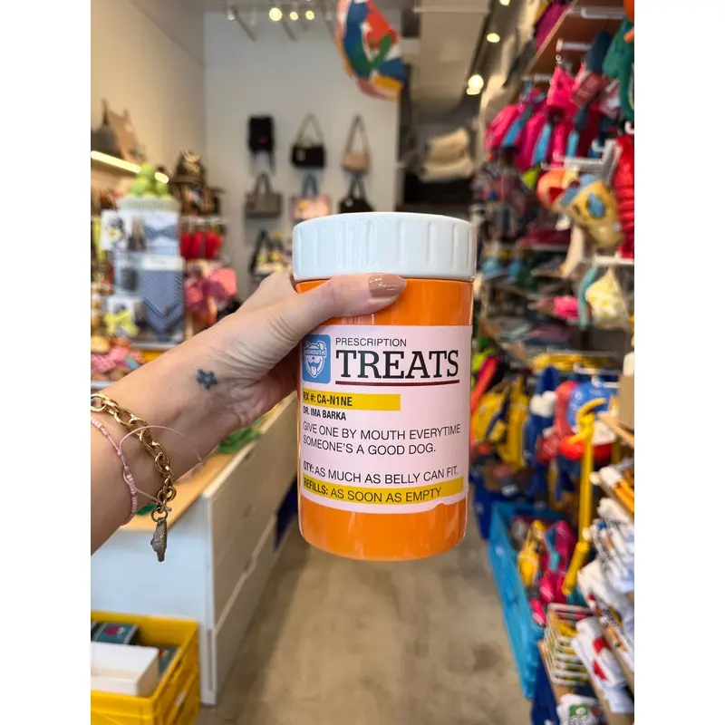 *Prescription* Dog Treat Jar