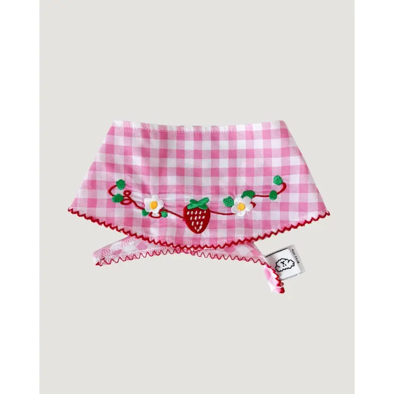 Strawberry Farm Dog Bandana (FINAL SALE)