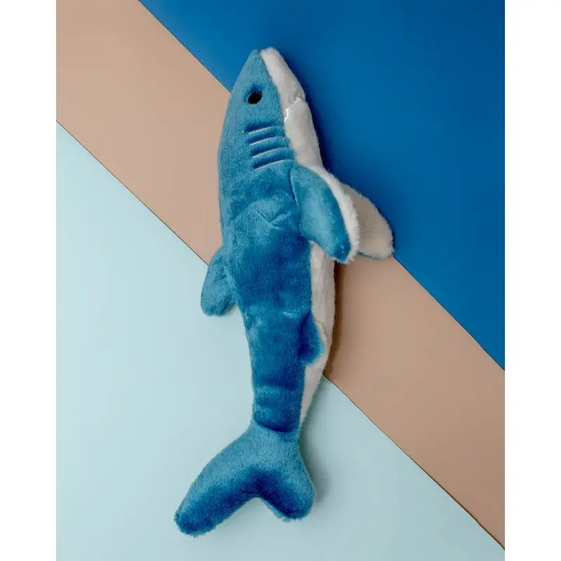 Tank the Shark Plush Squeaky Dog Toy