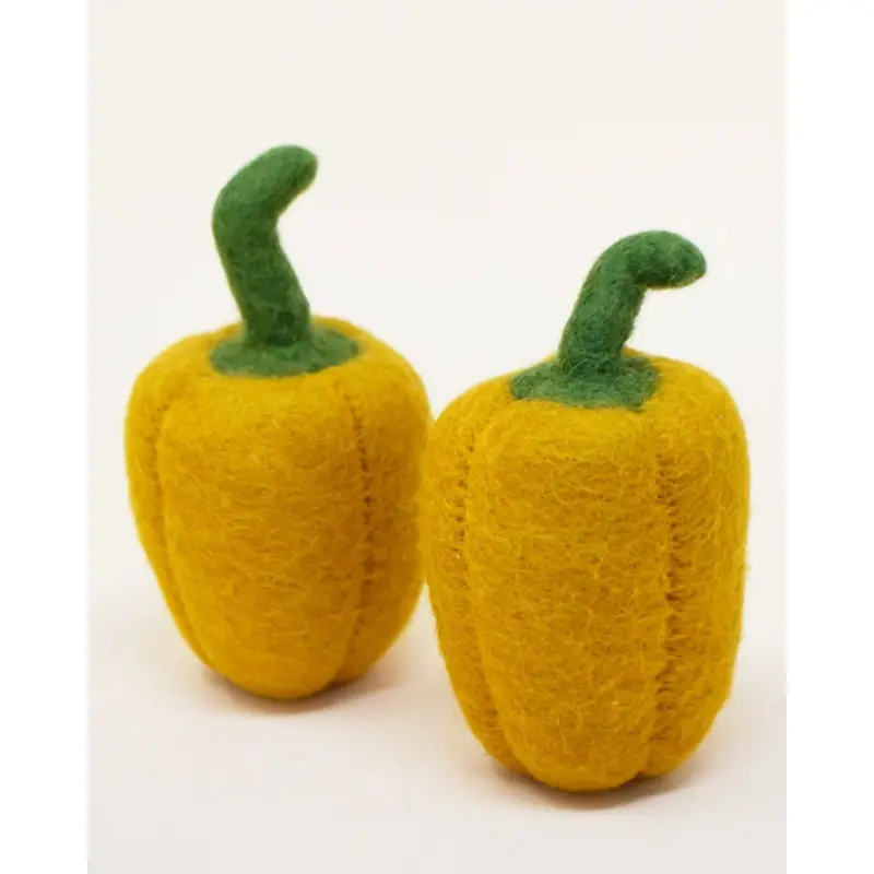 Wool Bell Pepper Dog Toy
