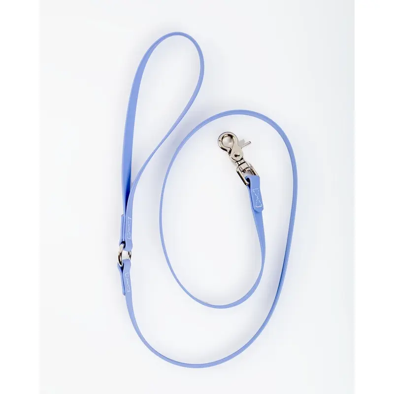 A Walk in the Park Dog Leash in Periwinkle Blue (Made in the USA)