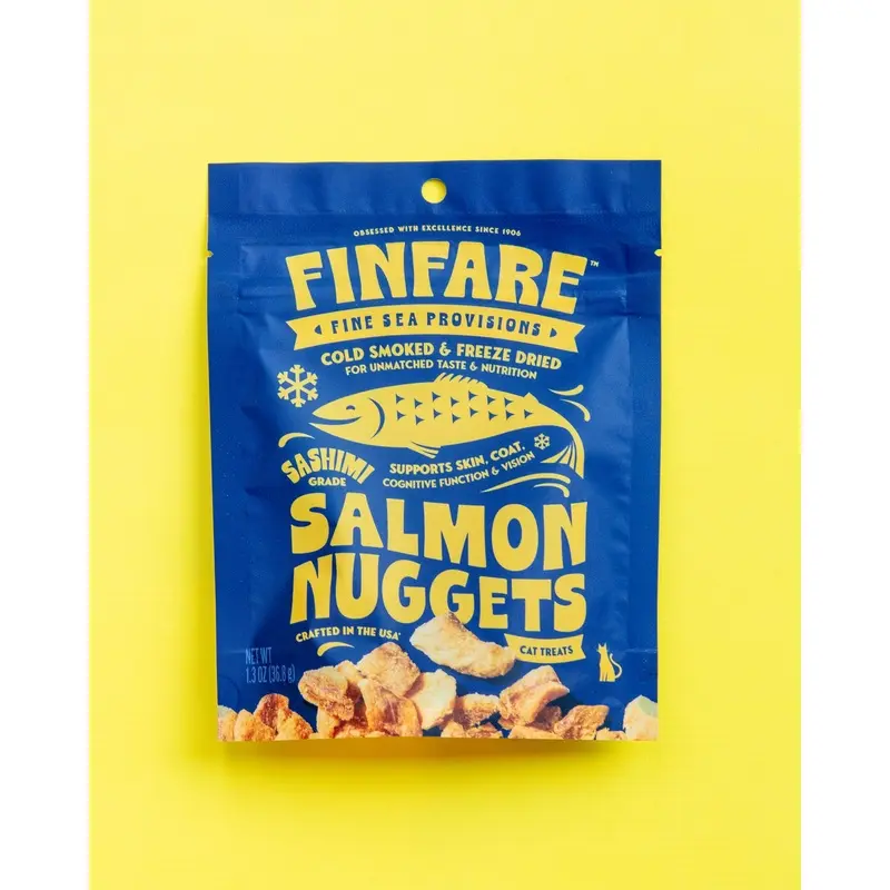 Freeze-Dried Salmon Nuggets for Cats