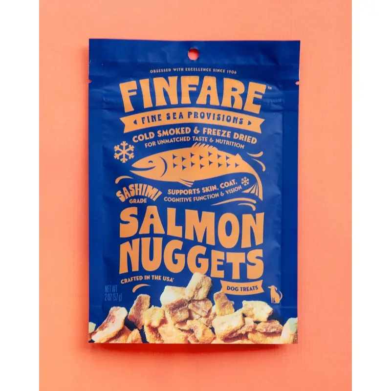 Freeze-Dried Salmon Nuggets for Dogs