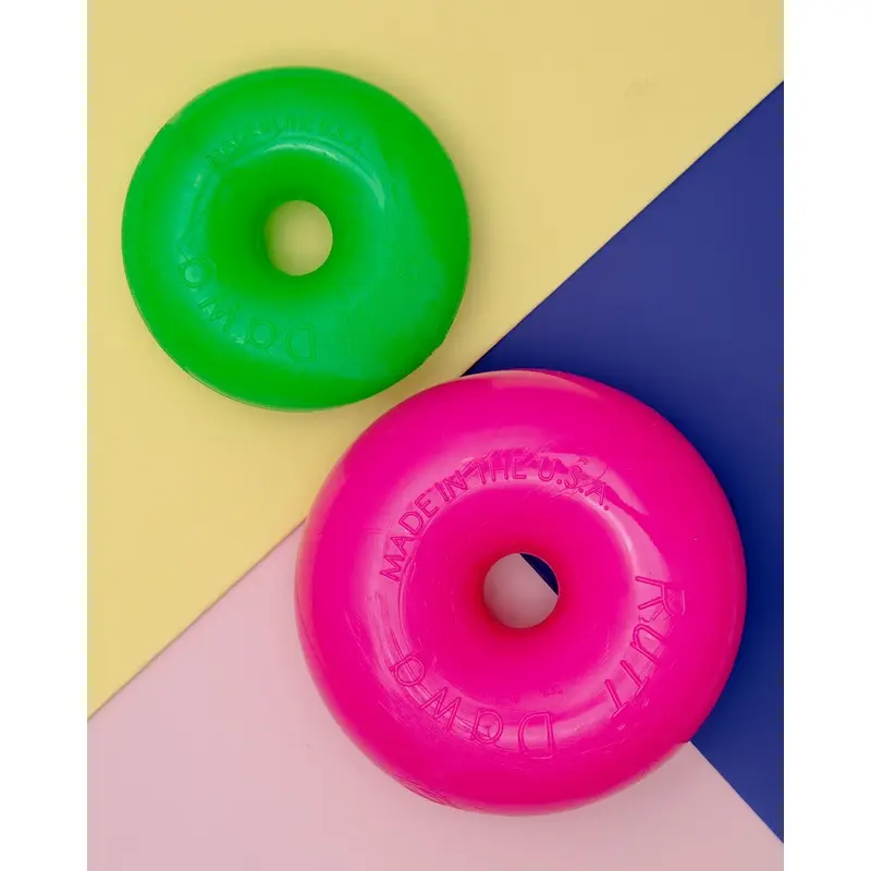 Dawg-Nut Rubber Dog Toy (Guaranteed Tough | Made in the USA)